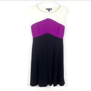 🌿American Living Color Block Dress